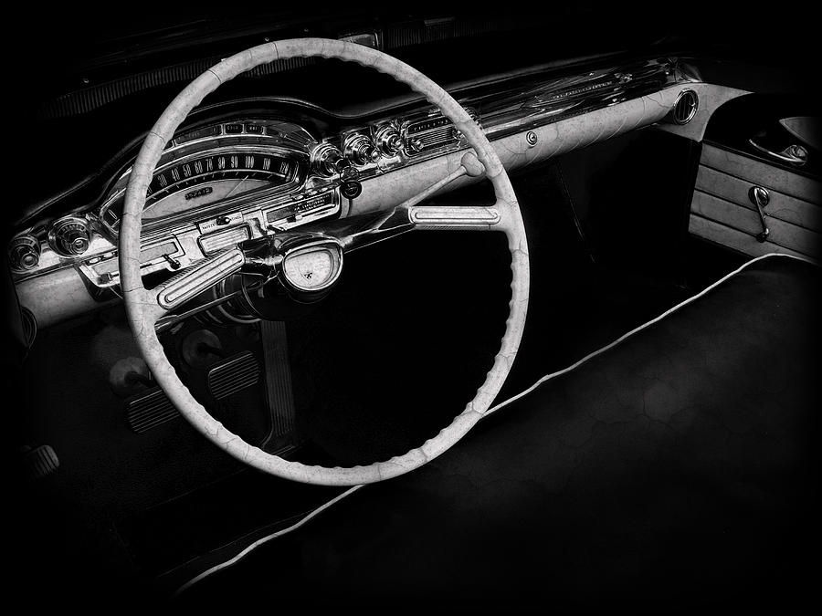 Oldsmobile Dynamic 88 Photograph - Oldsmobile Dynamic 88 Interior by Mark Rogan