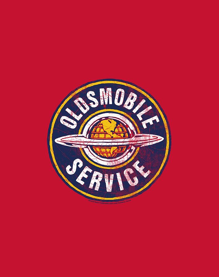 Oldsmobile - Vintage Service Digital Art by Brand A