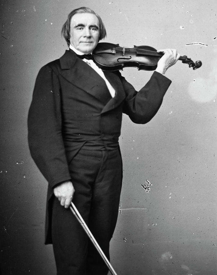 Ole Bornemann Bull (1810-1880) Photograph by Granger