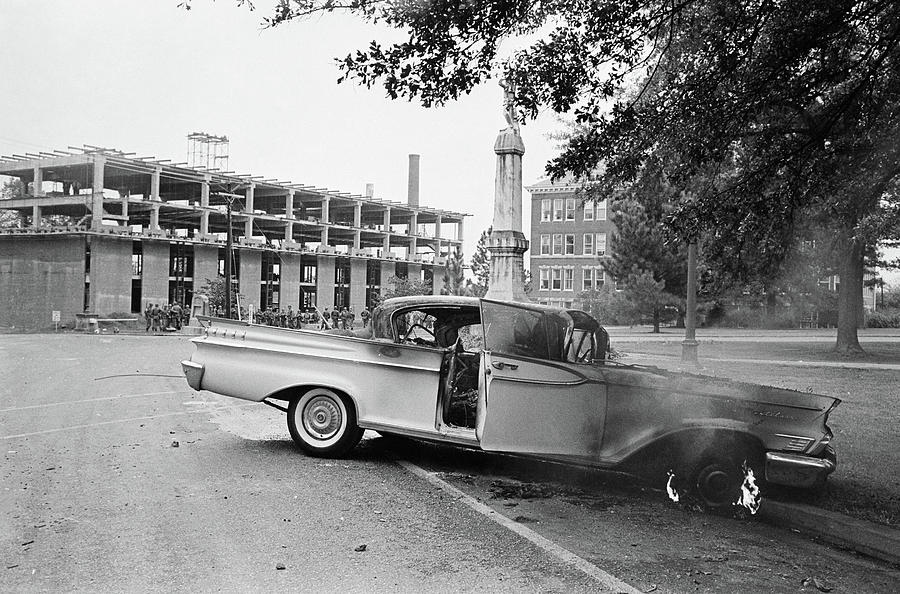 Ole Miss Riot, 1962 Photograph by Granger