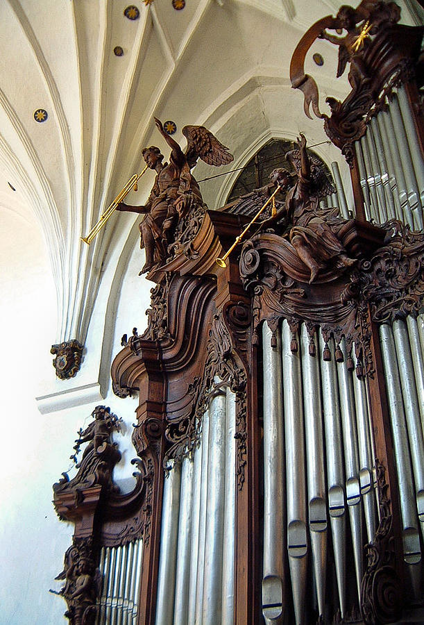 Oliva Cathedral organ Photograph by Jenny Setchell