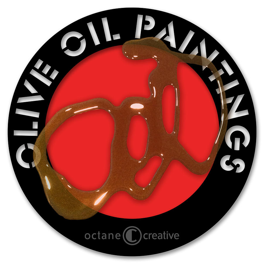 Olive Oil Paintings Logo Digital Art by Tim Nyberg