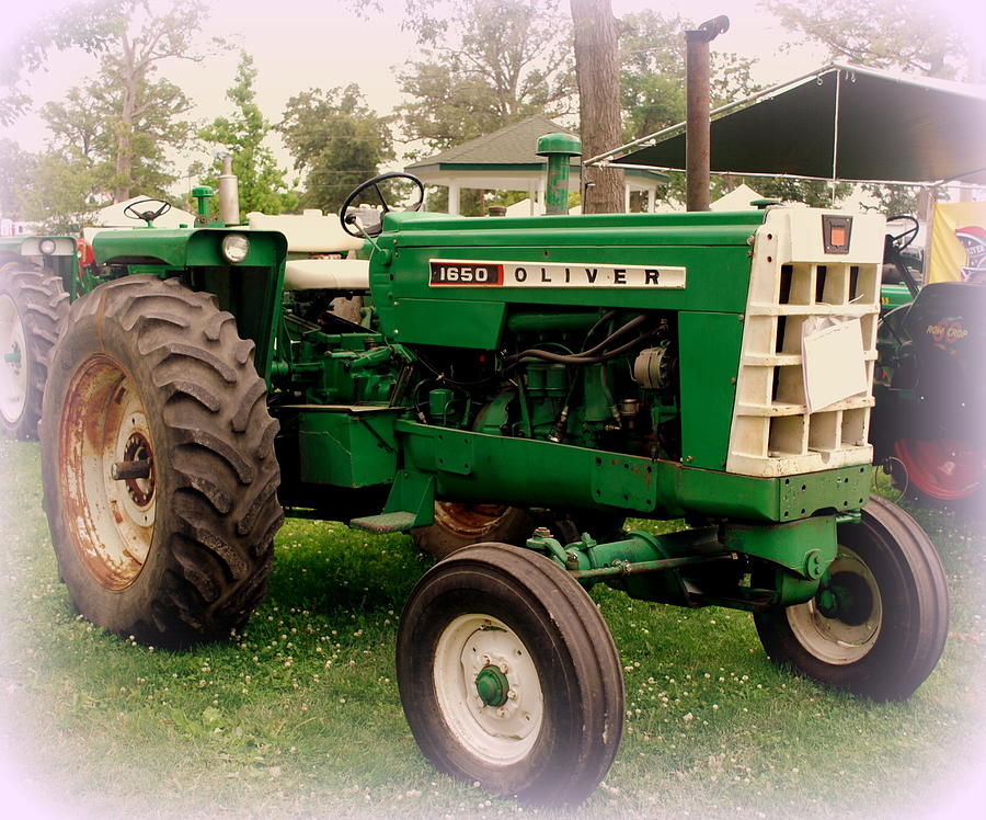 Oliver 1650 Tractor Photograph by Scott Polley
