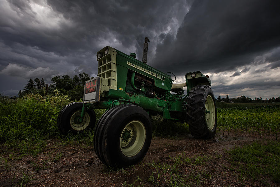 Tractor Photograph - Oliver by Aaron J Groen
