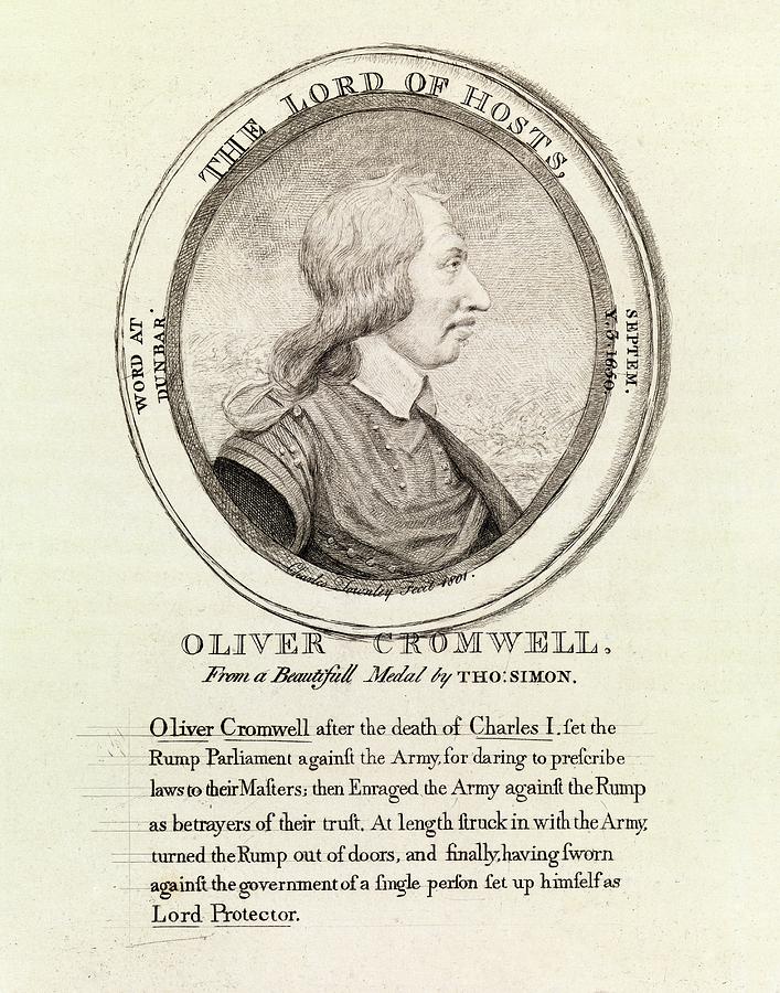 Oliver Cromwell Photograph by Middle Temple Library/science Photo Library