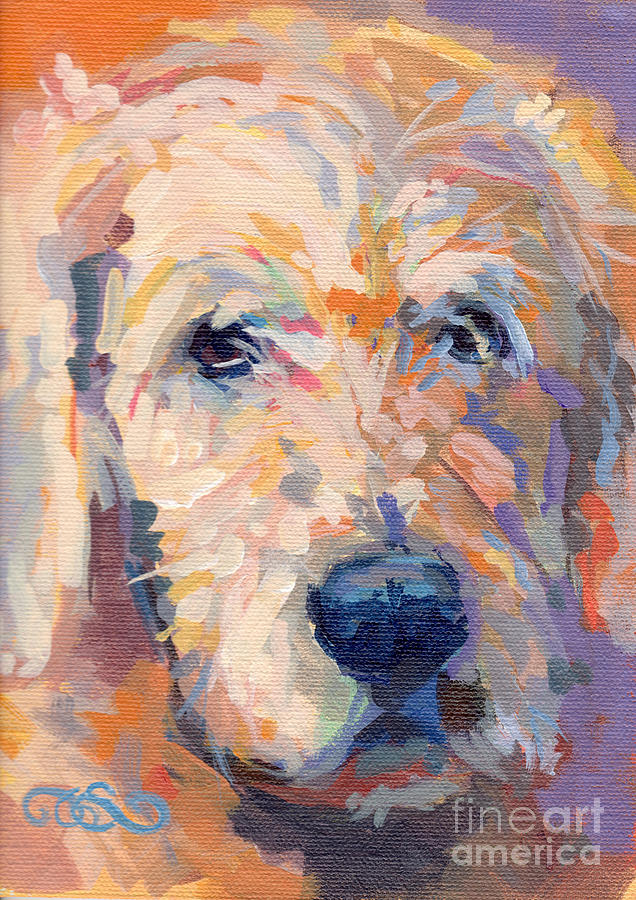 Labrador Retriever Painting - Oliver by Kimberly Santini