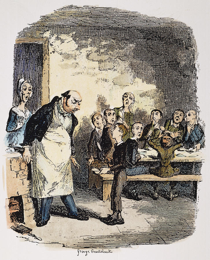 Oliver Twist, 1837-38 Painting by Granger