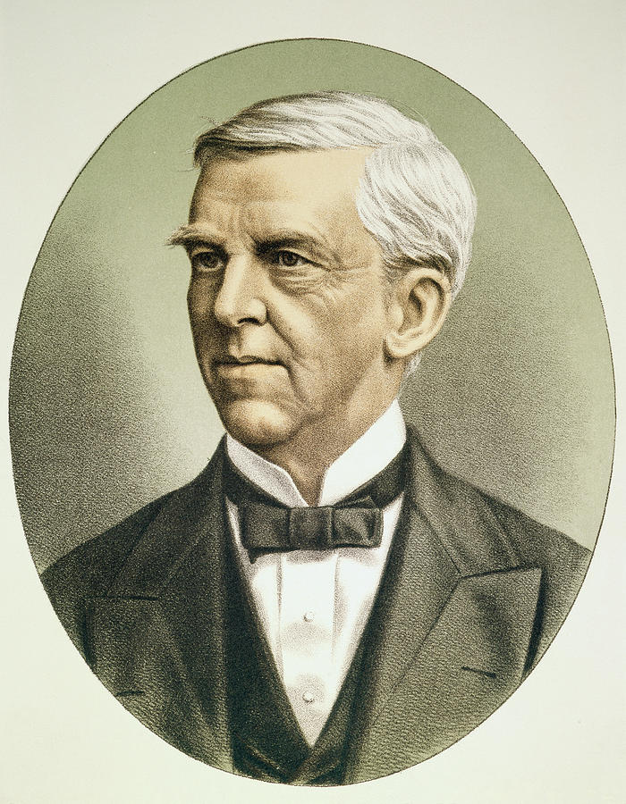 Oliver Wendell Holmes Painting By Granger Pixels