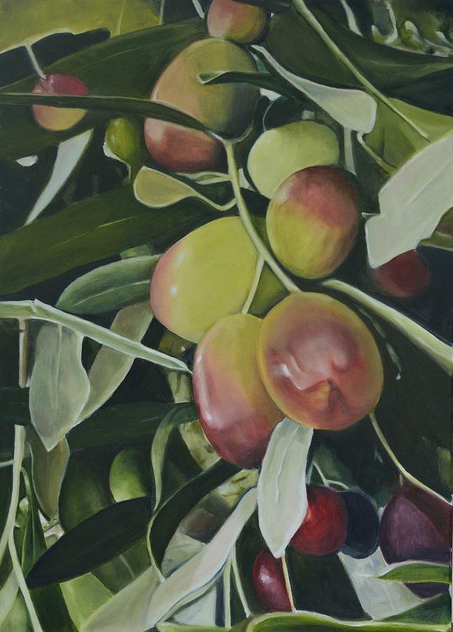 Olives 1 Painting by Deanne Salter Fine Art America