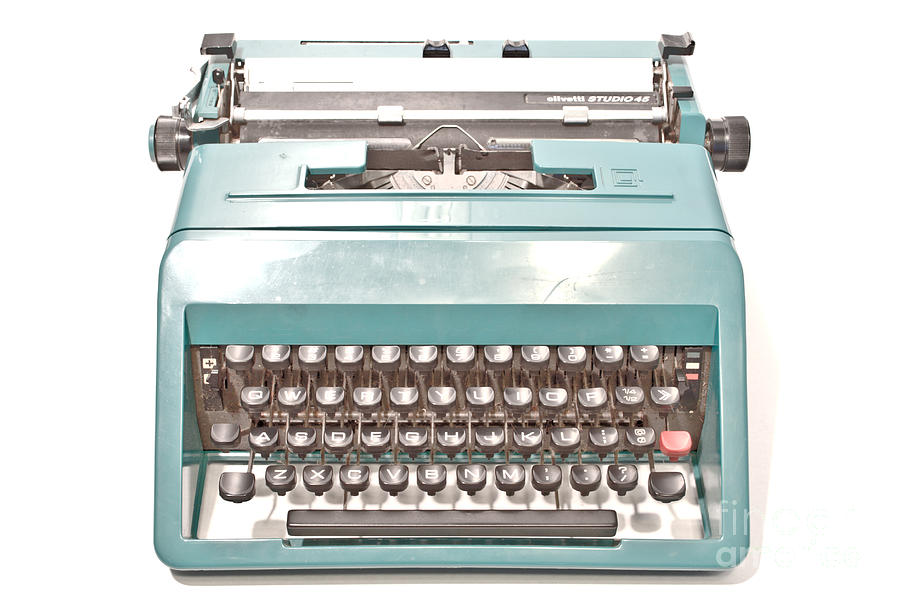 Key Photograph - Olivetti Typewriter 1 by Pittsburgh Photo Company