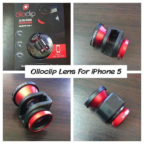 Olloclip Lens Iphone 5 Only Rm130 Red Photograph by Fazwan Nordin