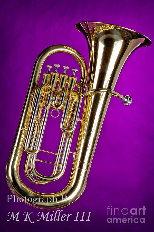 Olor Photograph Of A Tuba Brass Music Instrument 3280.02 Photograph by M K Miller