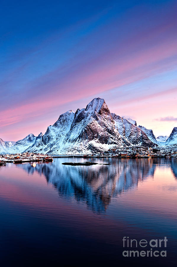 Olstind Lofoten Islands Norway Photograph by Richard Burdon