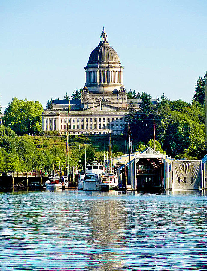Olympia Capitol Photograph by Robert Meyers-Lussier