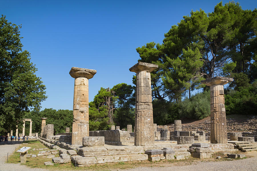 Olympia, Greece. Olympia. Temple Photograph by Ken Welsh Pixels