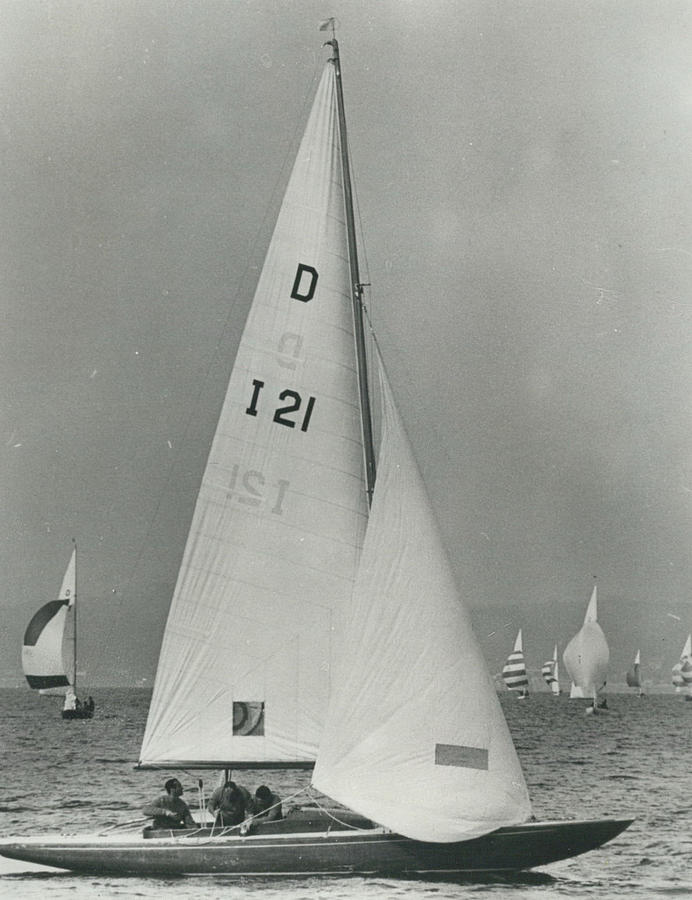 Olympic Games In Tokyo. Yachting At Enoshima. Photograph by Retro ...