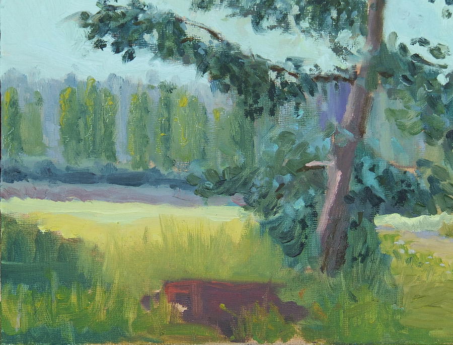 Olympic Nursery view Painting by Raymond Kaler Olympic Nursery view Painting by Raymond Kaler