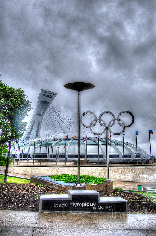 Olympic Stadium Photograph by Bianca Nadeau
