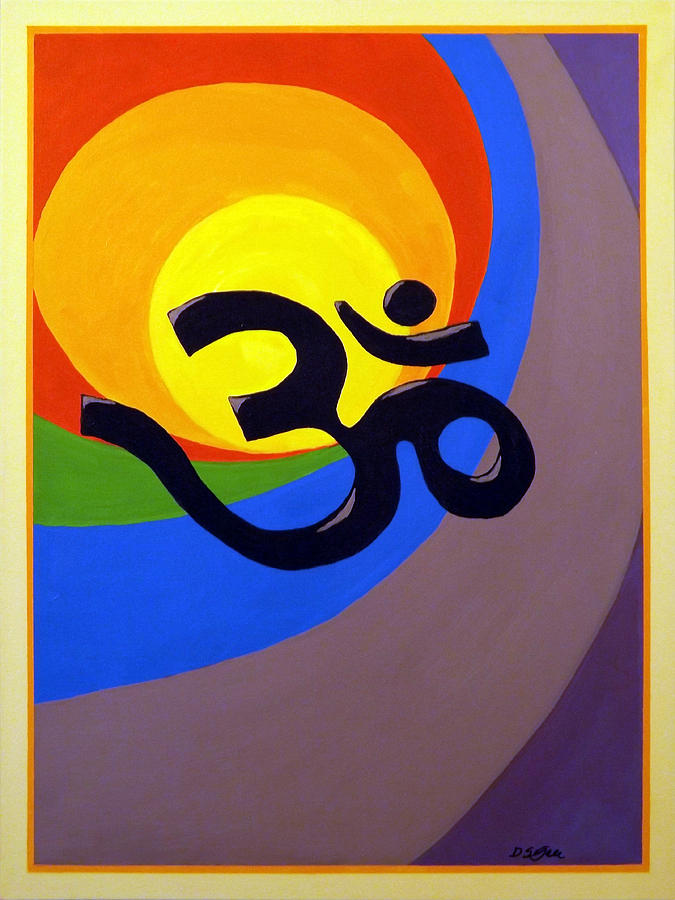 Om Painting by Daniel Gale