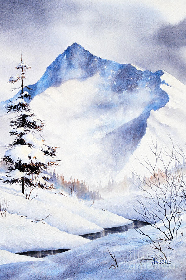 OMalley Peak Painting by Teresa Ascone