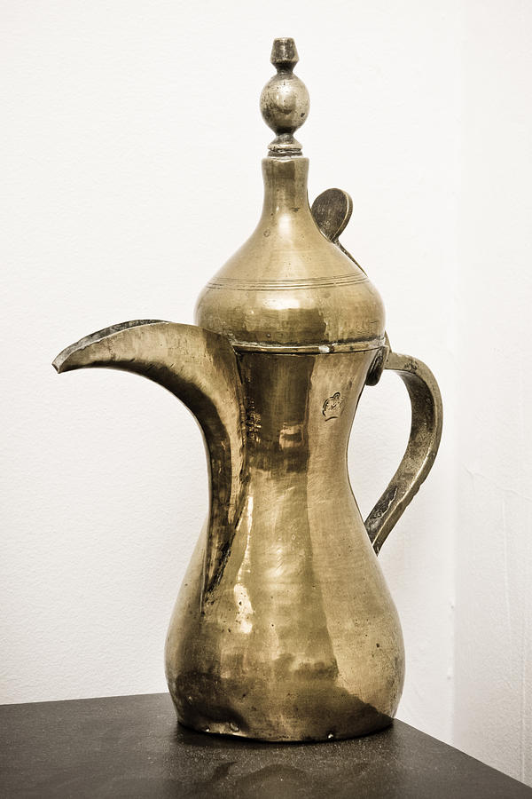 Coffee Photograph - Omani coffee pot by Tom Gowanlock
