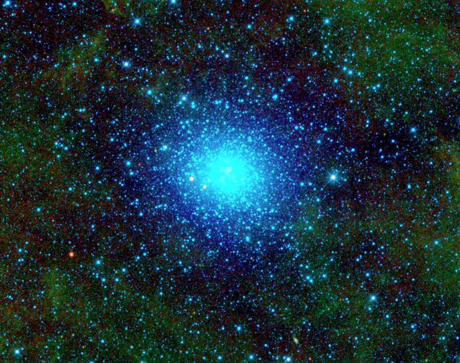 Omega Centauri Star Cluster Photograph by Nasa/jpl-caltech/ucla/science Photo Library