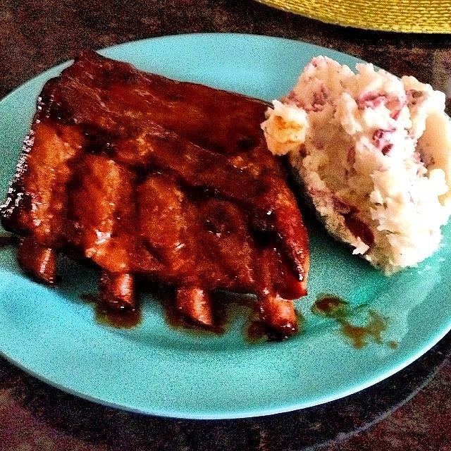 Ribs Photograph - Omg I Have The Best Gf #ribs by Tyler Hittner