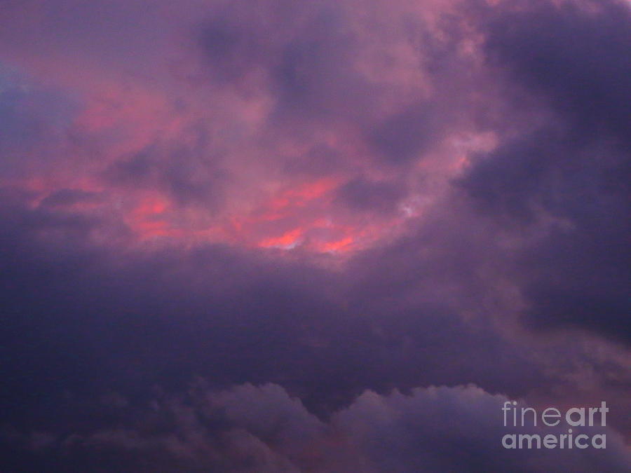 Ominous Clouds Surrounding A Beautiful Sunset 2 Photograph by Robert Birkenes