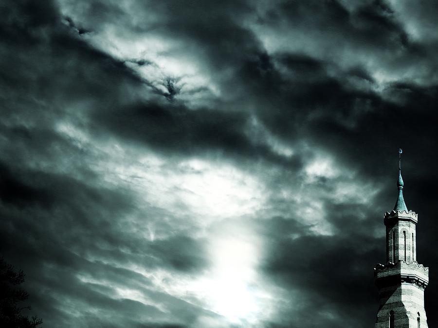 Ominous Skies Digital Art by Kathleen Illes