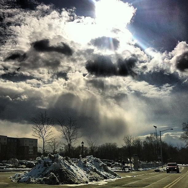 Ominous Sky Over Lowell, Massachusetts Photograph by Raam Dev