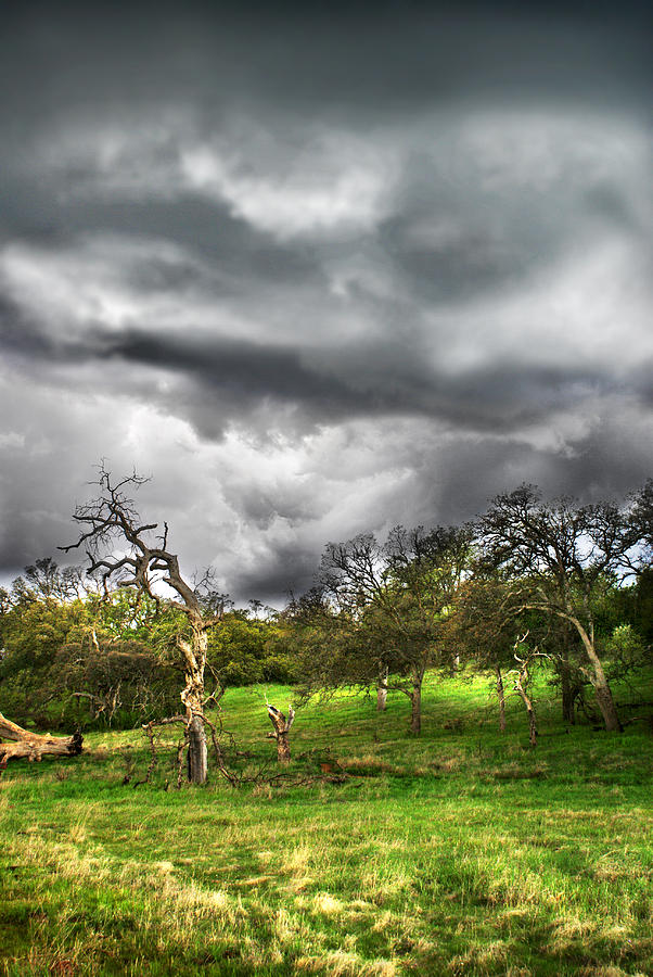 Ominous Storm Brewing Photograph by Abram House