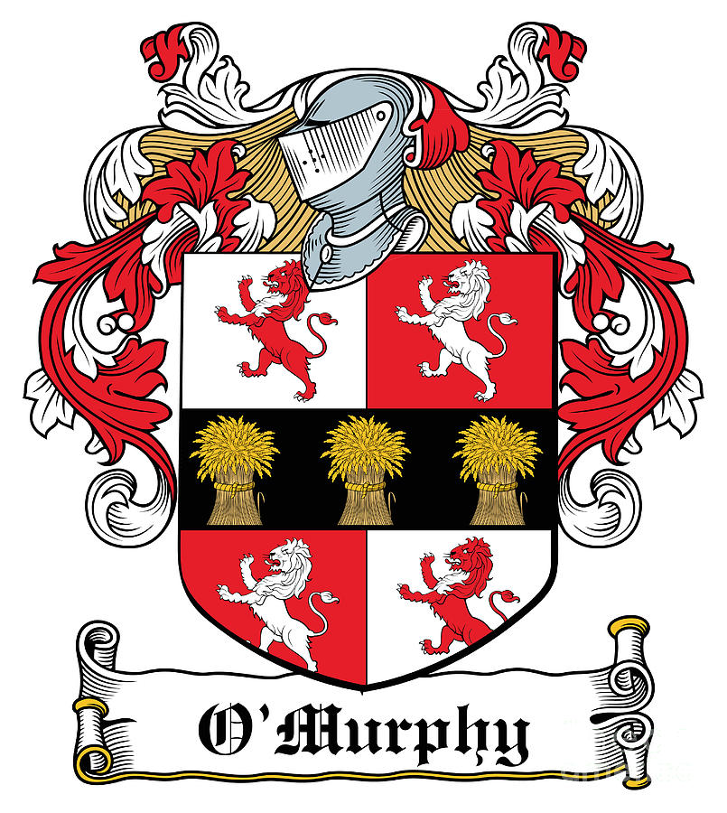 OMurphy Coat of Arms Cork Digital Art by Heraldry - Fine Art America