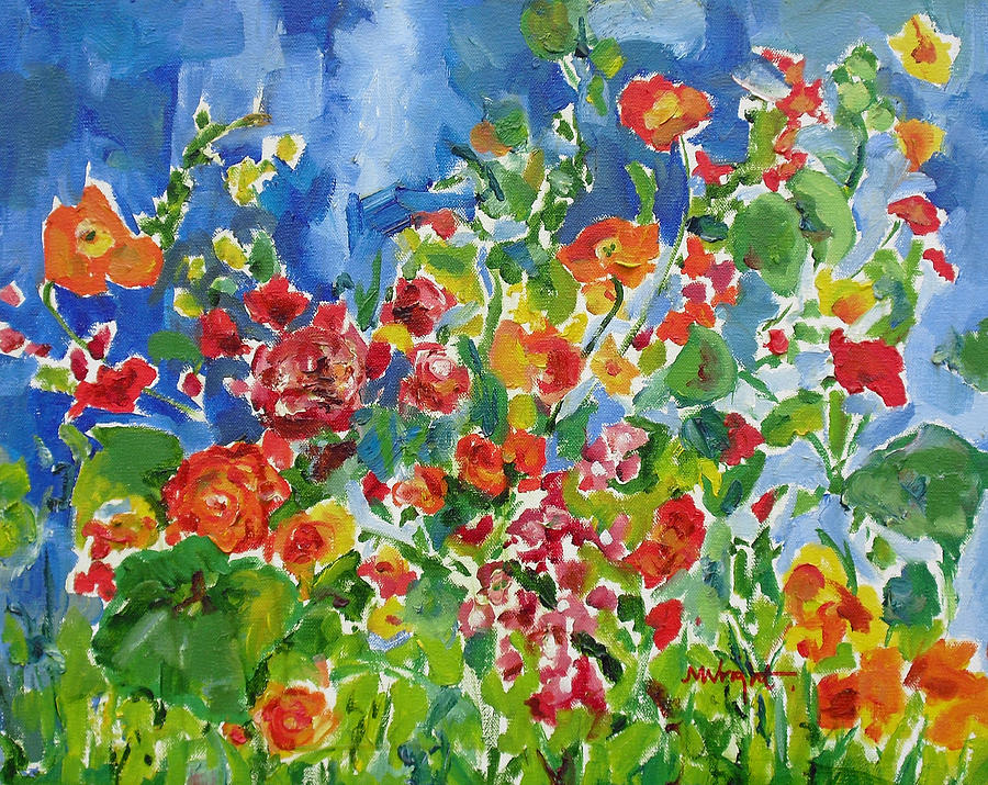 On Display Painting by Molly Wright Fine Art America