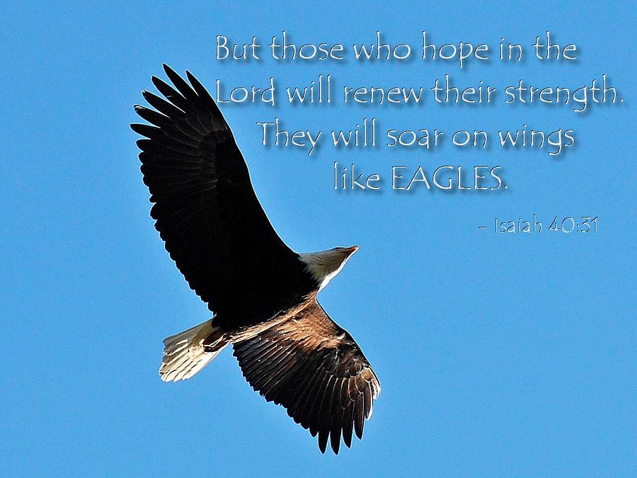 soar on eagles wings prayer