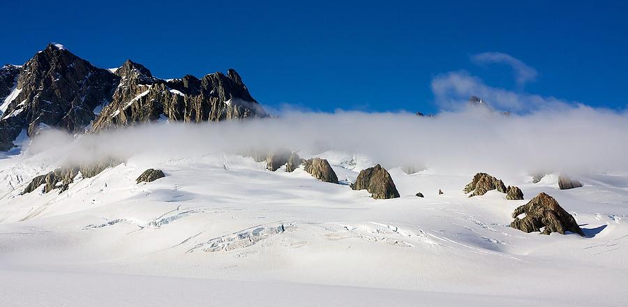 Mountain Photograph - On Fox Glacier #2 by Stuart Litoff