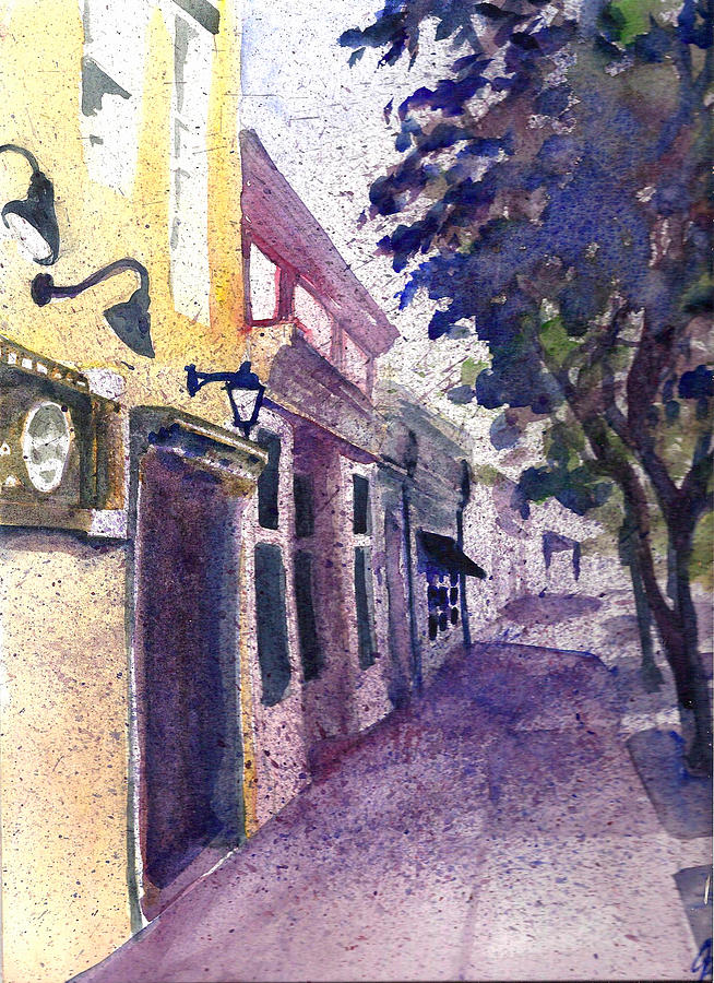 On Palafox Painting by Julie Garcia
