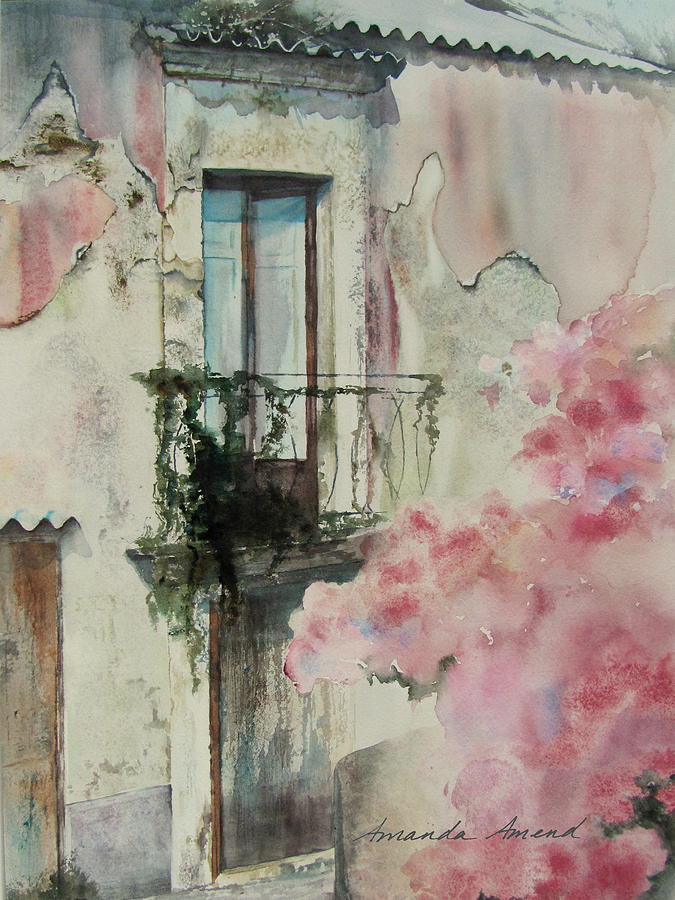 On Sicily Painting by Amanda Amend