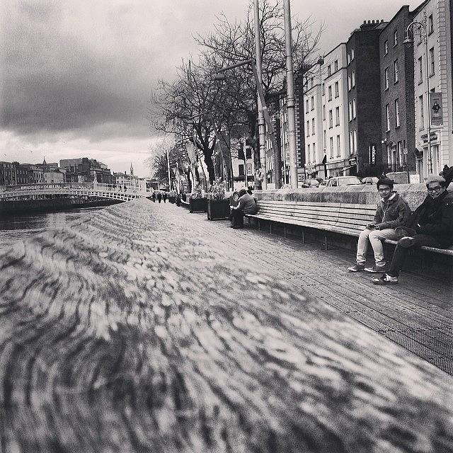 Dublin Photograph - On The Boardwalk. #dublin by David Lynch