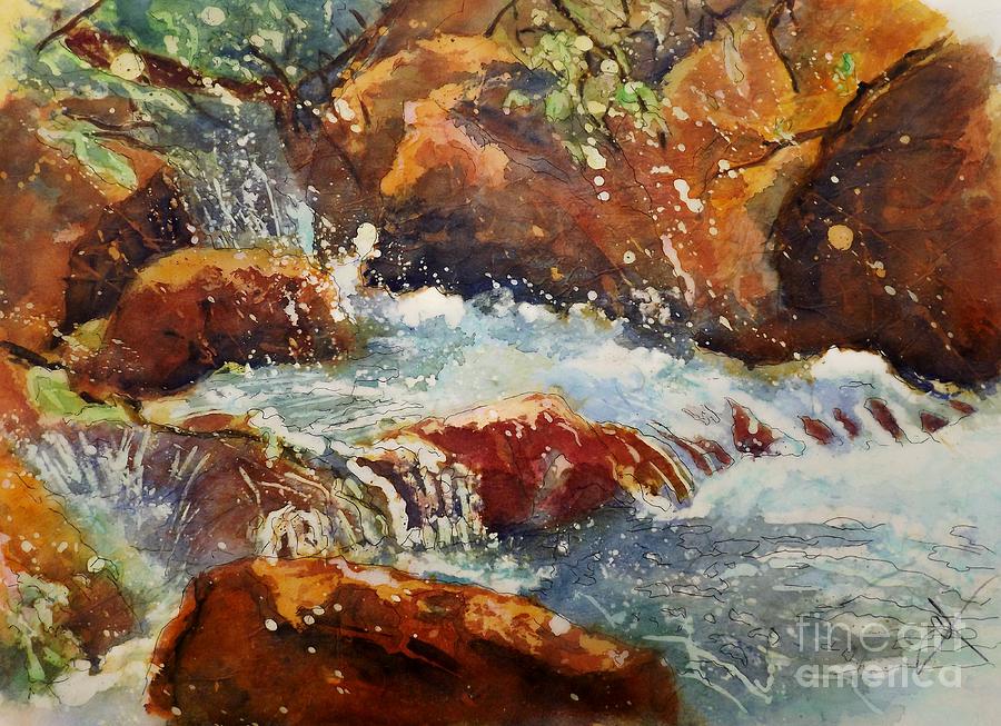 On the Colorado Trail Painting by Carol Losinski Naylor
