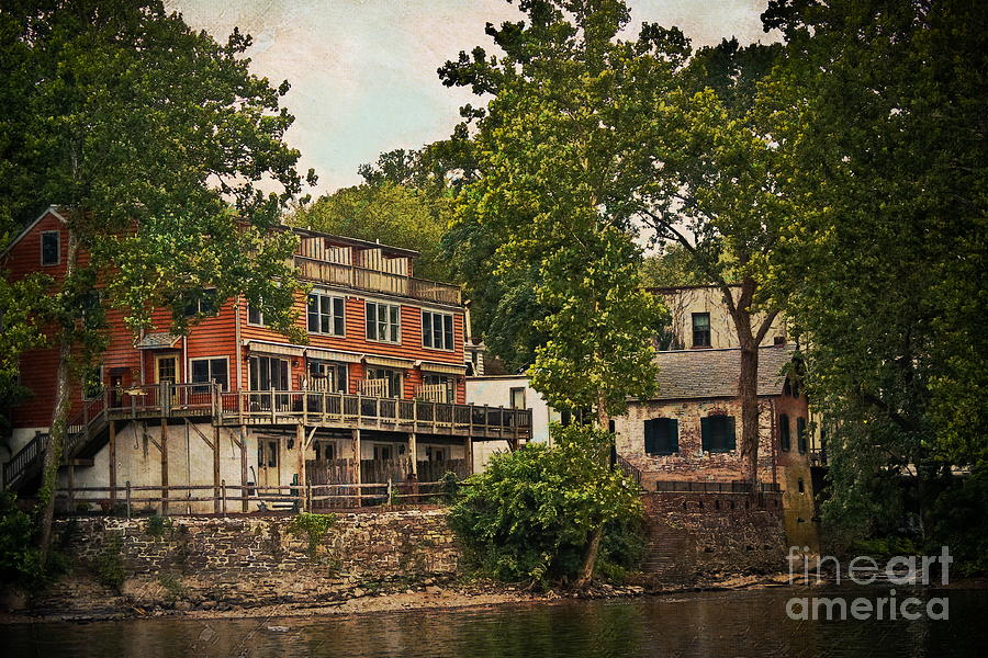 Architecture Photograph - On the Delaware by Colleen Kammerer