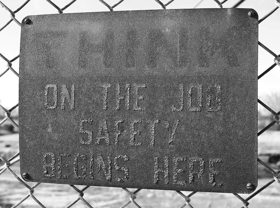 On The Job Safety Photograph by Joseph C Hinson