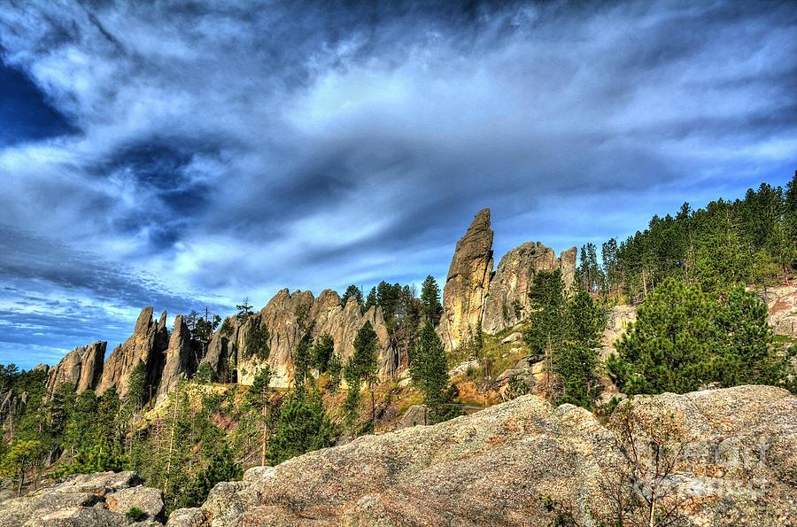 On The Needles Highway 5 Photograph by Mel Steinhauer