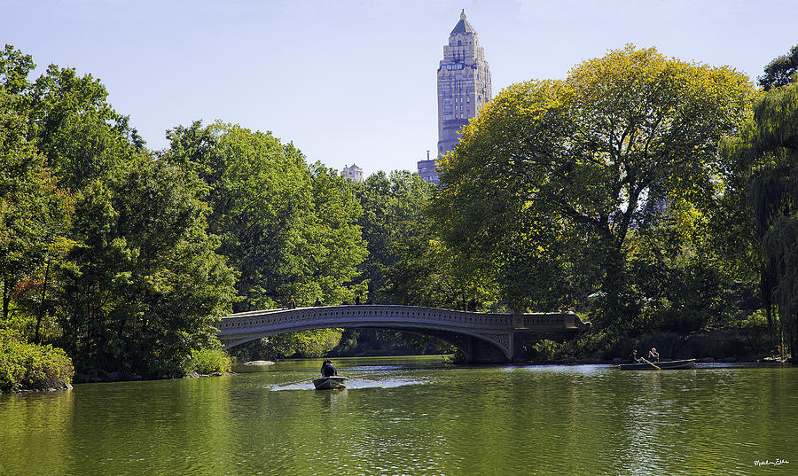 On The Pond - Central Park Photograph by Madeline Ellis