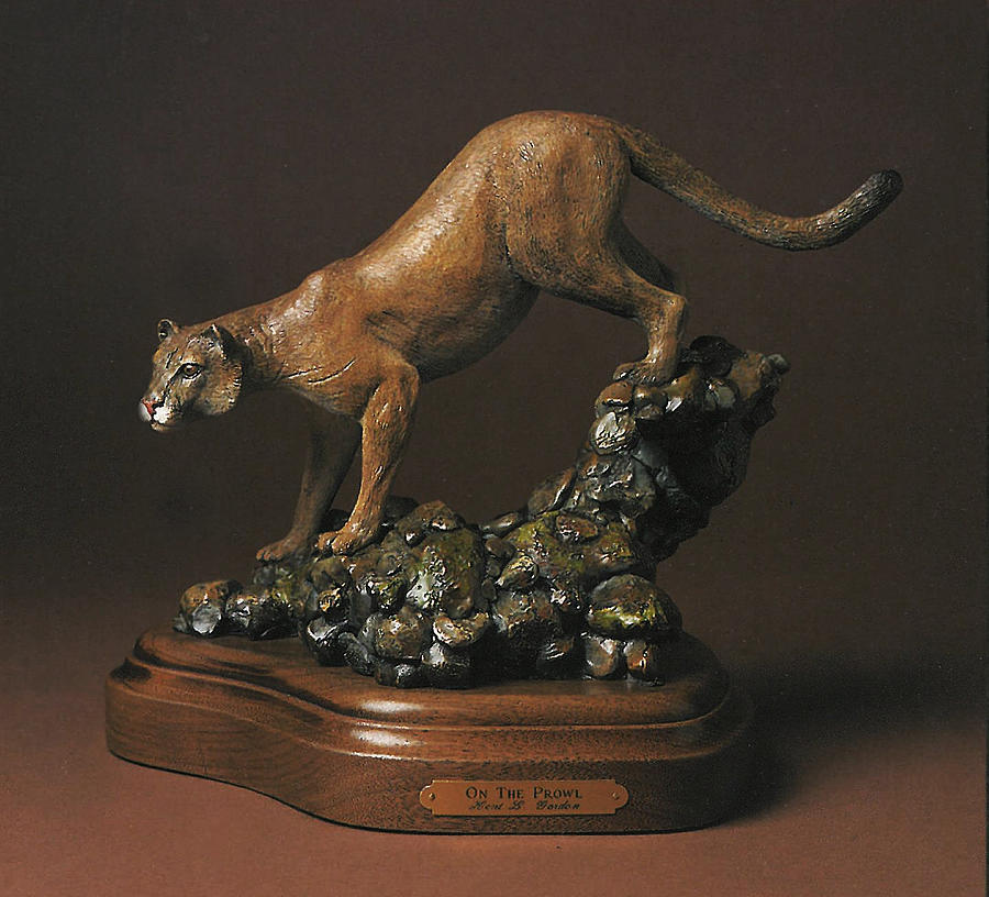 On the Prowl Sculpture by Kent L Gordon
