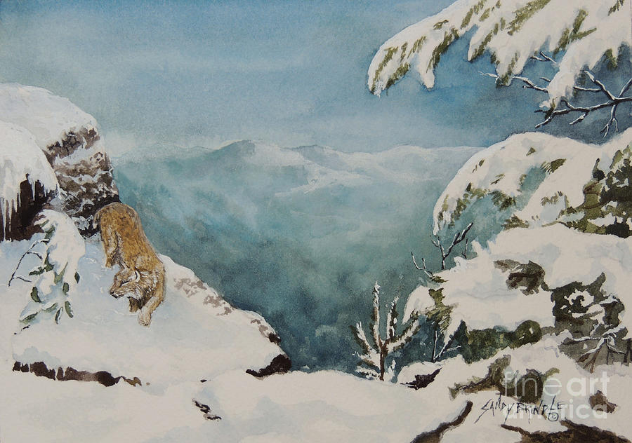 On the Prowl sold Painting by Sandy Brindle