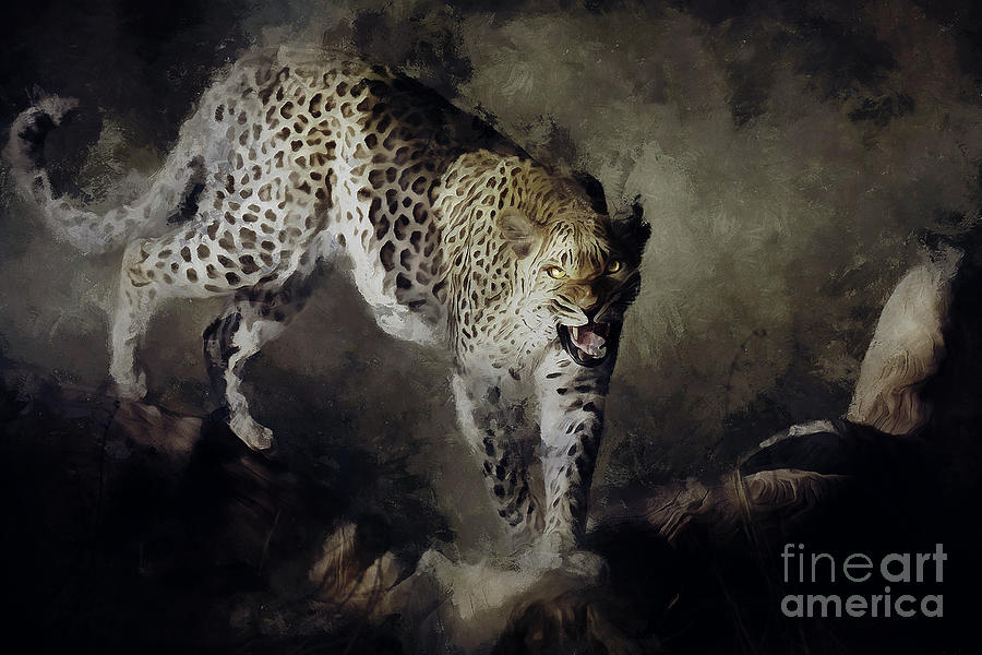 On the Prowl Digital Art by Shanina Conway