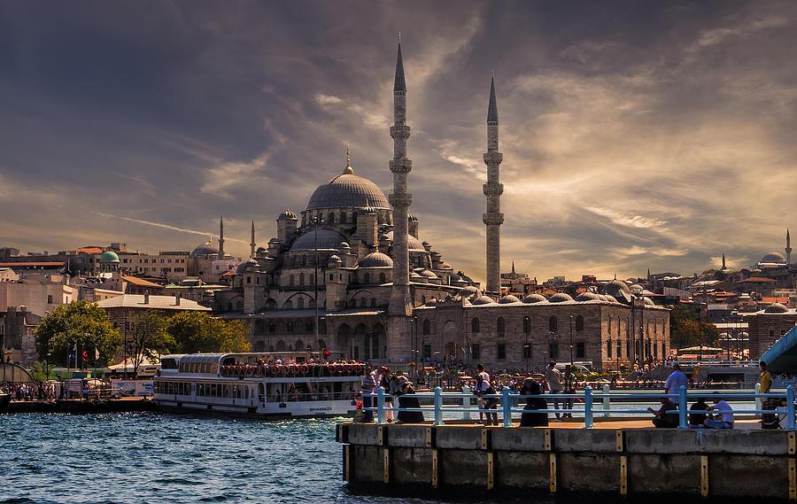 Istanbul Photograph - On the river called the Bosphorus by Martin Smolak
