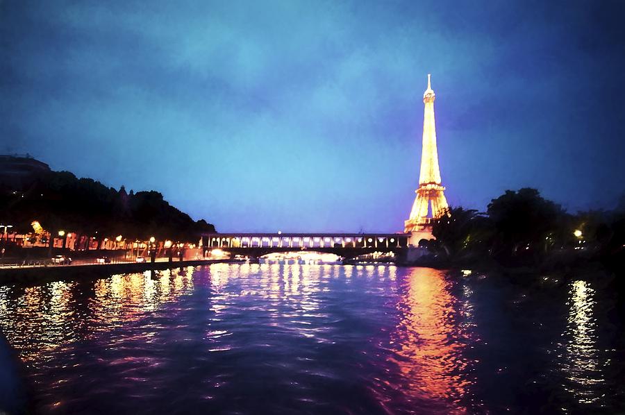 On The River Seine Photograph by Bill Howard
