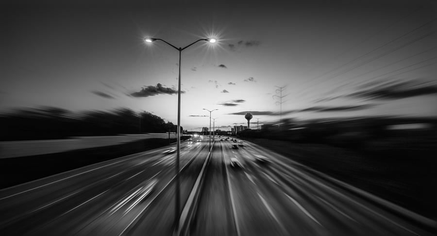 Freeway Photograph by Judith Barath