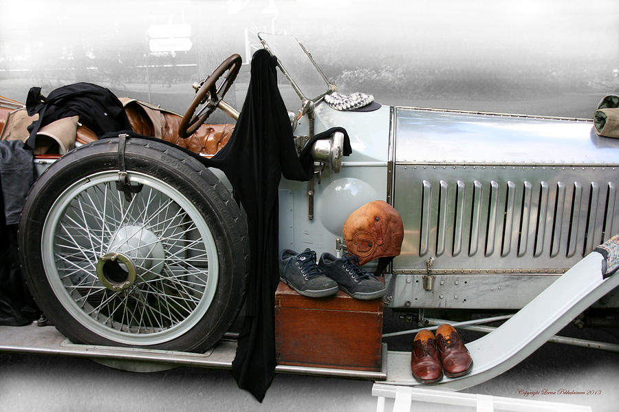 Rolls Royce Photograph - On the Road by Leena Pekkalainen